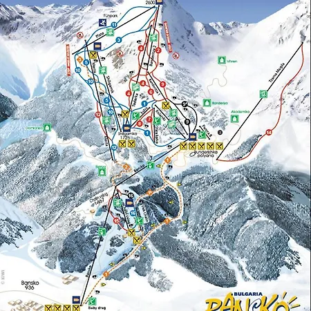 Apartament Terra Complex -d6 - Balkan Private Apartment-spa Sking Golf And Relax Razłog